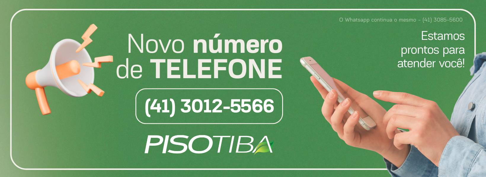 Story do instagram lettering pede no zap delicado verde (1080 x 1080 px) (1640 x 600 px)